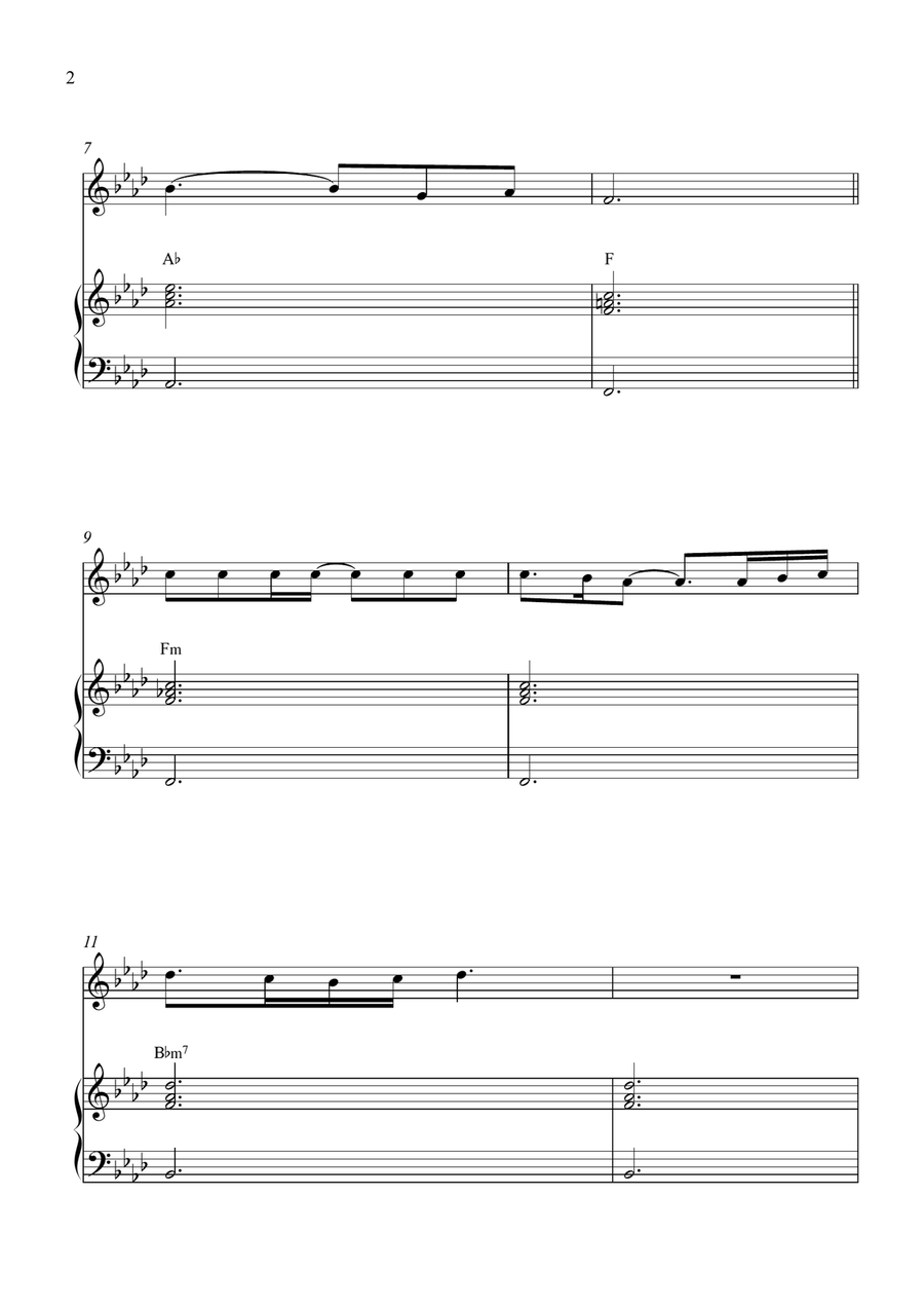 Glimpse Of Us Glimpse Of Us Flute scores gallery preview page 2