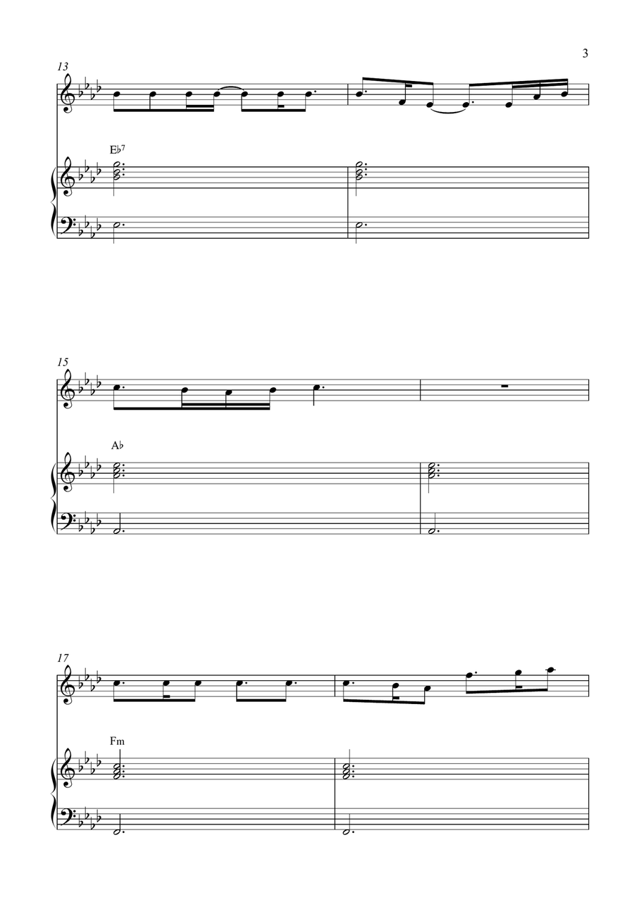 Glimpse Of Us Glimpse Of Us Flute scores gallery preview page 3