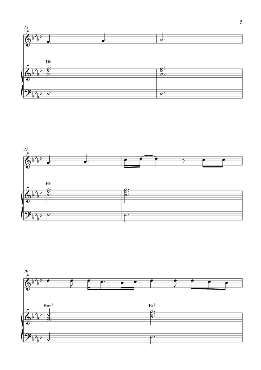 Glimpse Of Us Glimpse Of Us Flute scores gallery preview page 5