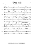 Dale mas - SAX QUARTET aatb satb