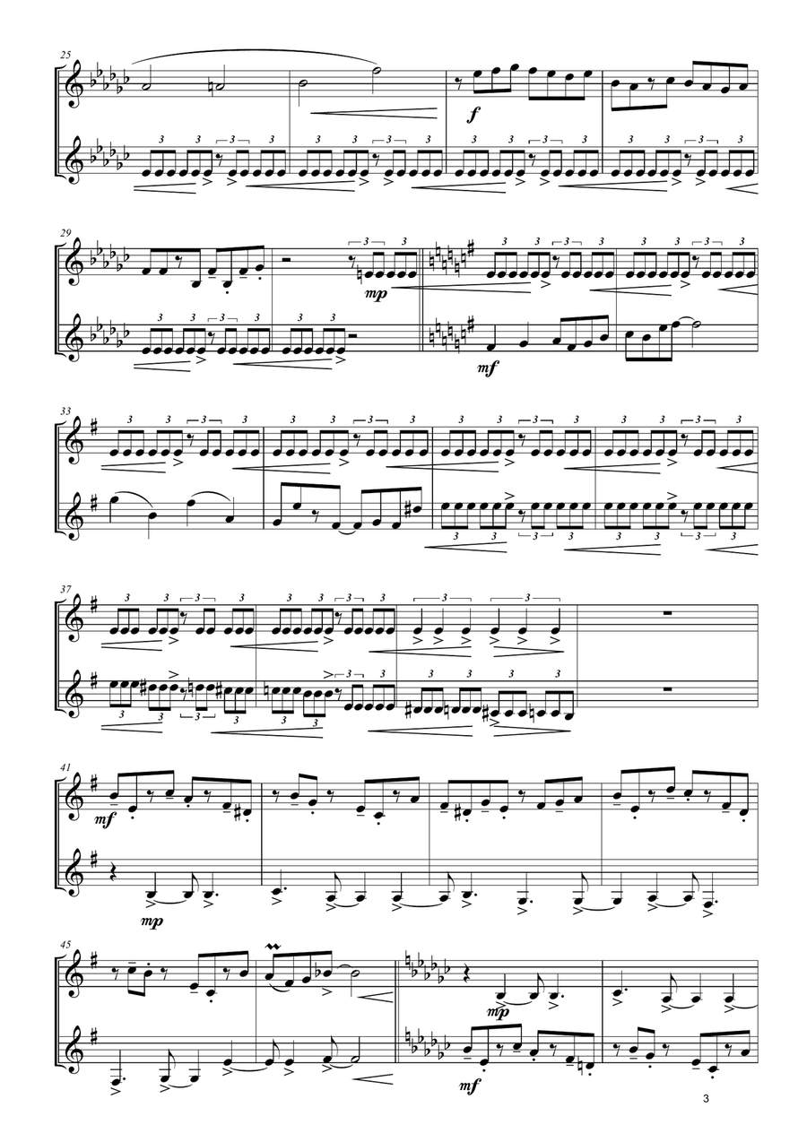 JAZZ DUETS FOR A WEEK JAZZ DUETS FOR A WEEK Trumpet Duet scores gallery preview page 3