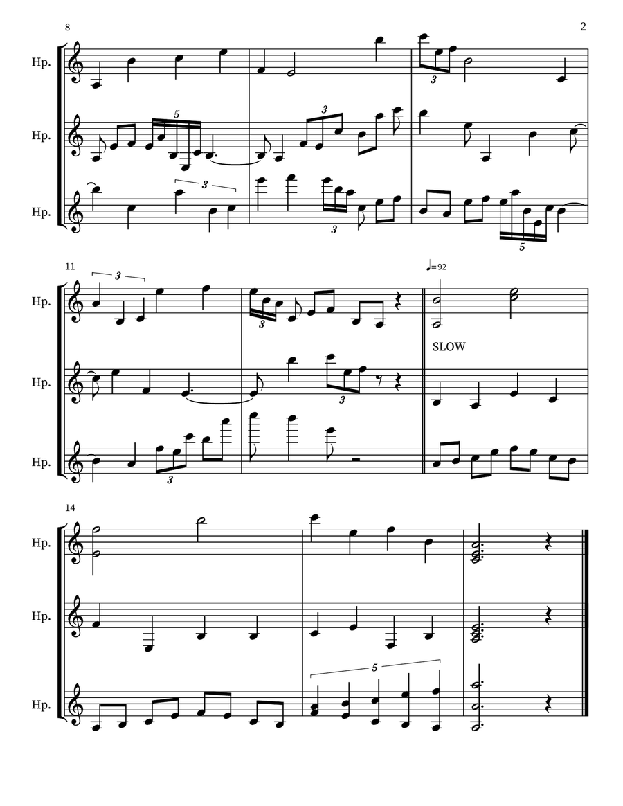 Prayerful Musing 15 Prayerful Musing 15 Small Ensemble scores gallery preview page 2