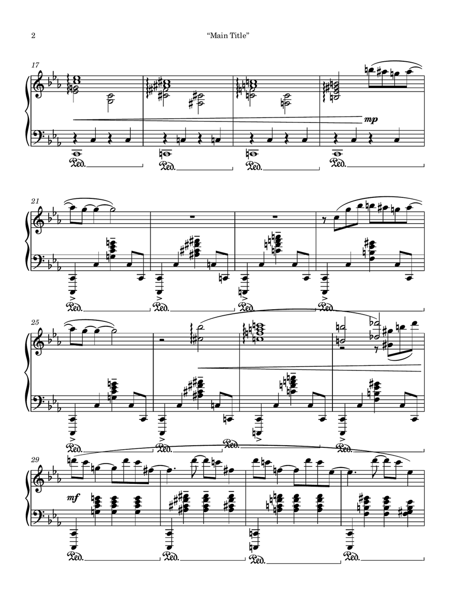 Severance - Main Title Theme Piano Solo scores gallery preview page 2