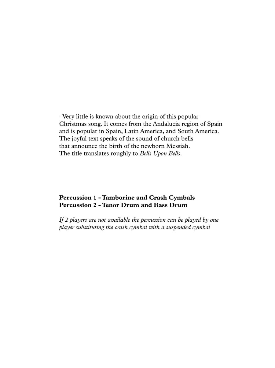 Campana Sobre Campana Campana Sobre Campana Brass Ensemble scores gallery preview page 2