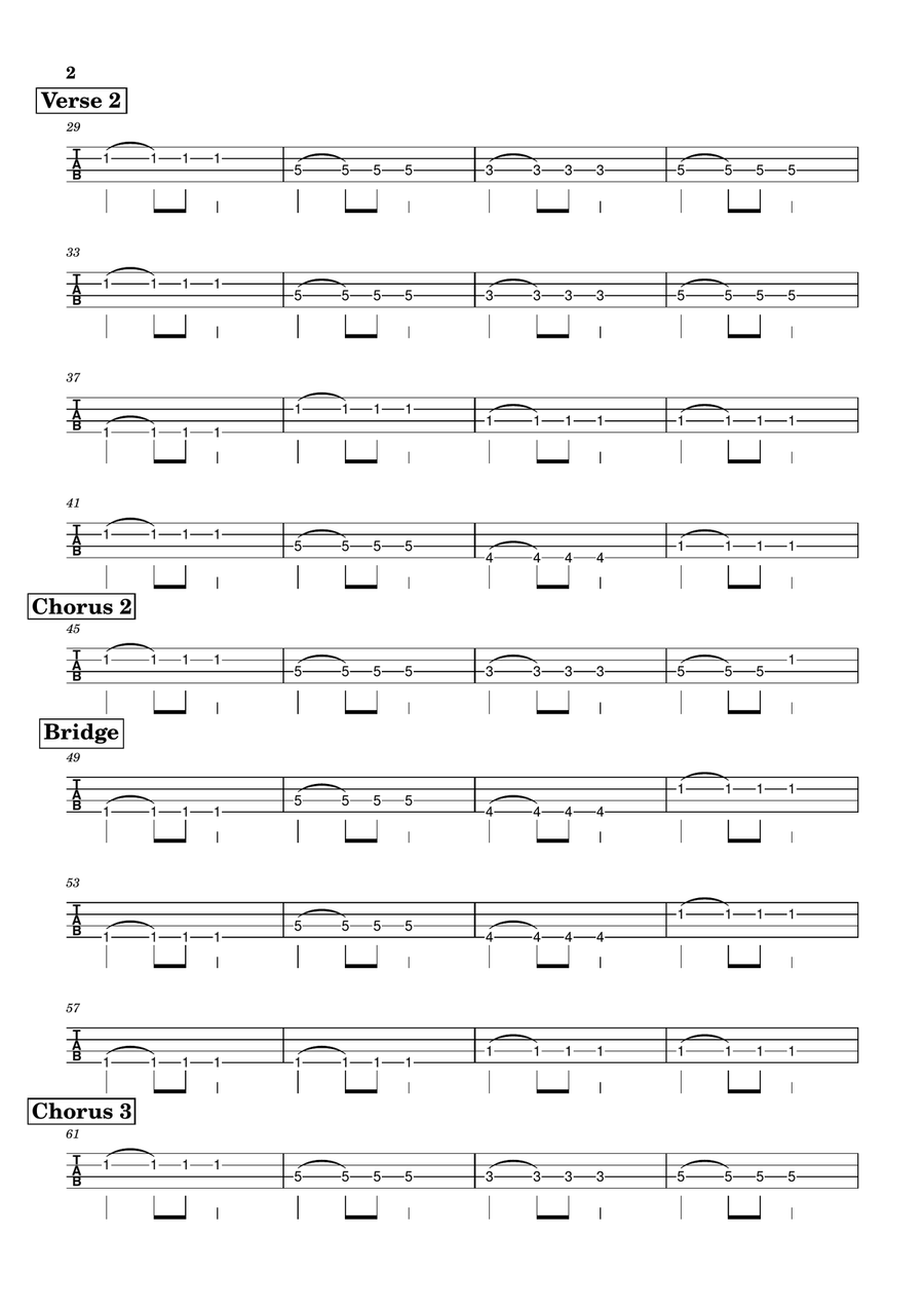 Take My Breath Away (Love Theme) Acoustic Guitar scores gallery preview page 2