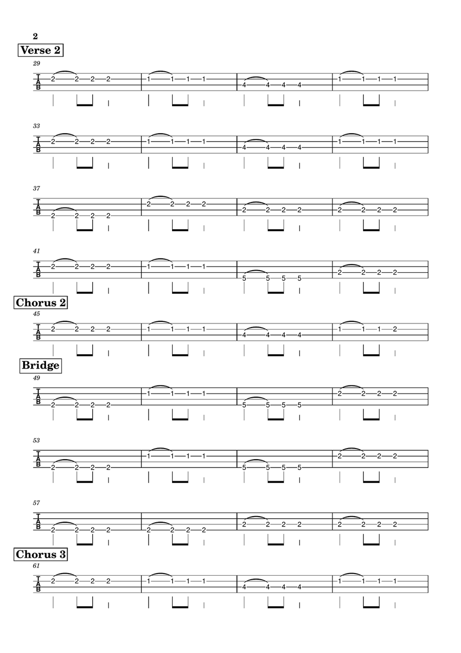 Take My Breath Away (Love Theme) Acoustic Guitar scores gallery preview page 2