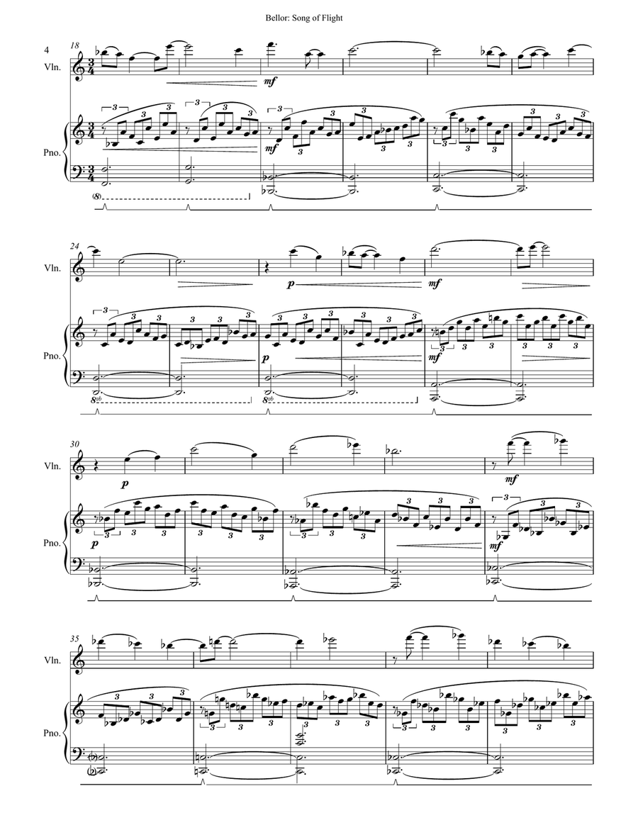 Song Without Words - songs for violin and piano
