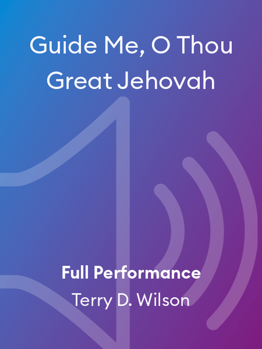 Guide Me, O Thou Great Jehovah Piano scores gallery preview page 1