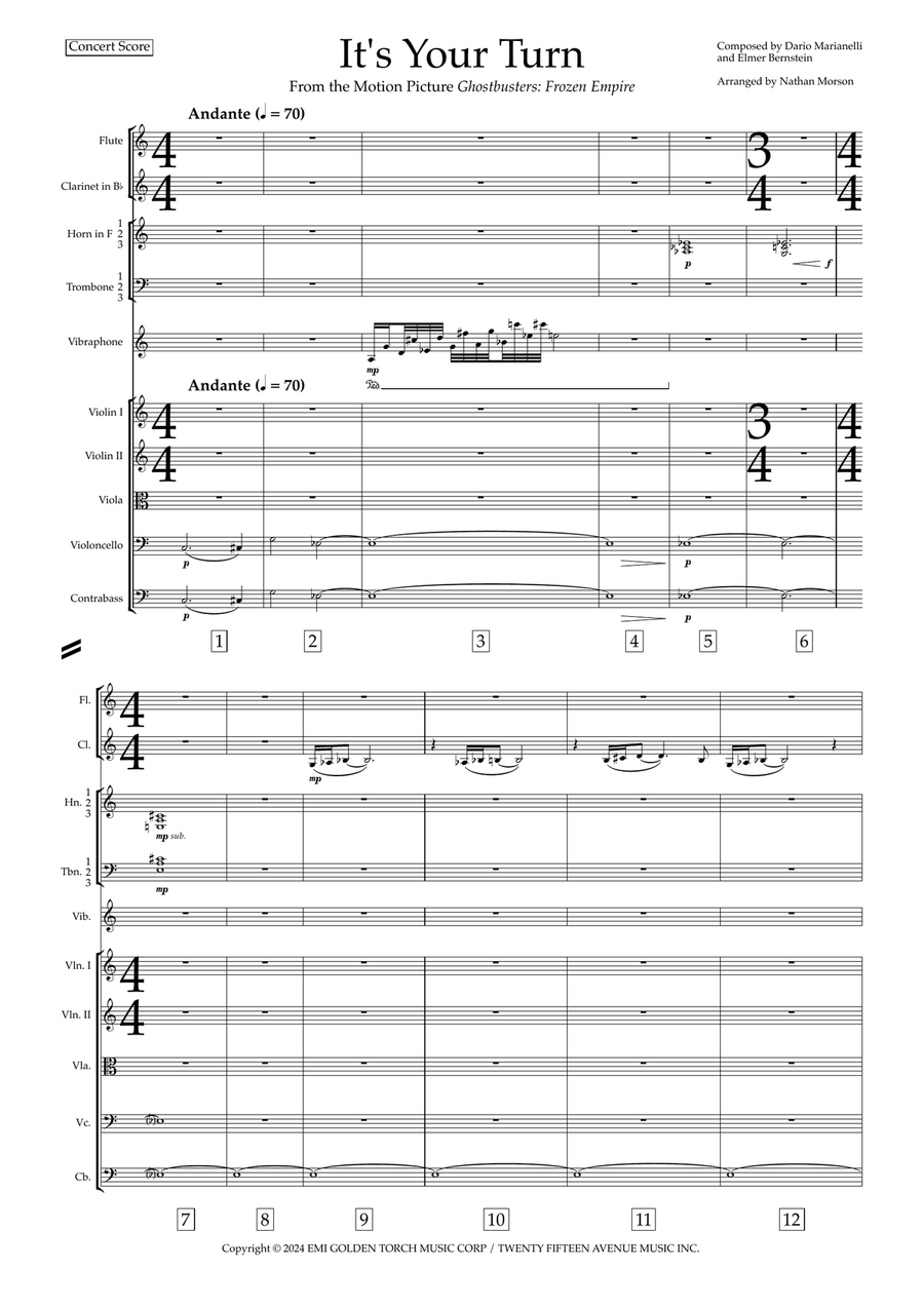 It's Your Turn Chamber Orchestra scores gallery preview page 2