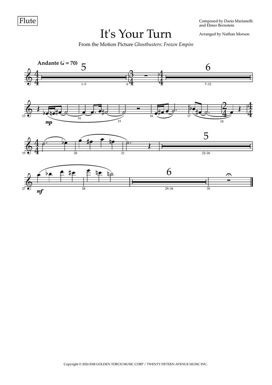 It's Your Turn Chamber Orchestra scores gallery preview page 5
