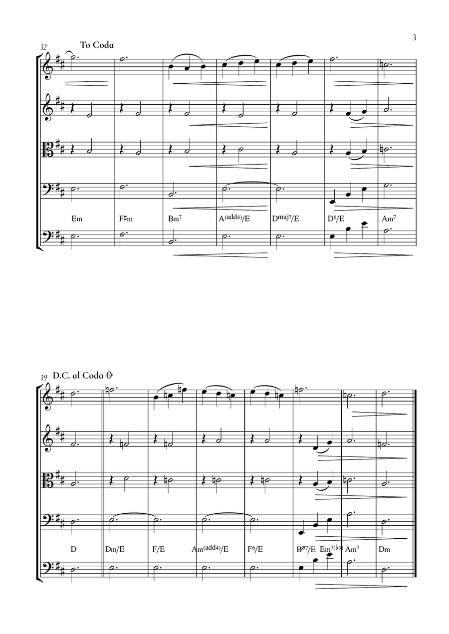 Gymnopédie No. 1 Gymnopédie No. 1 String Orchestra scores gallery preview page 3
