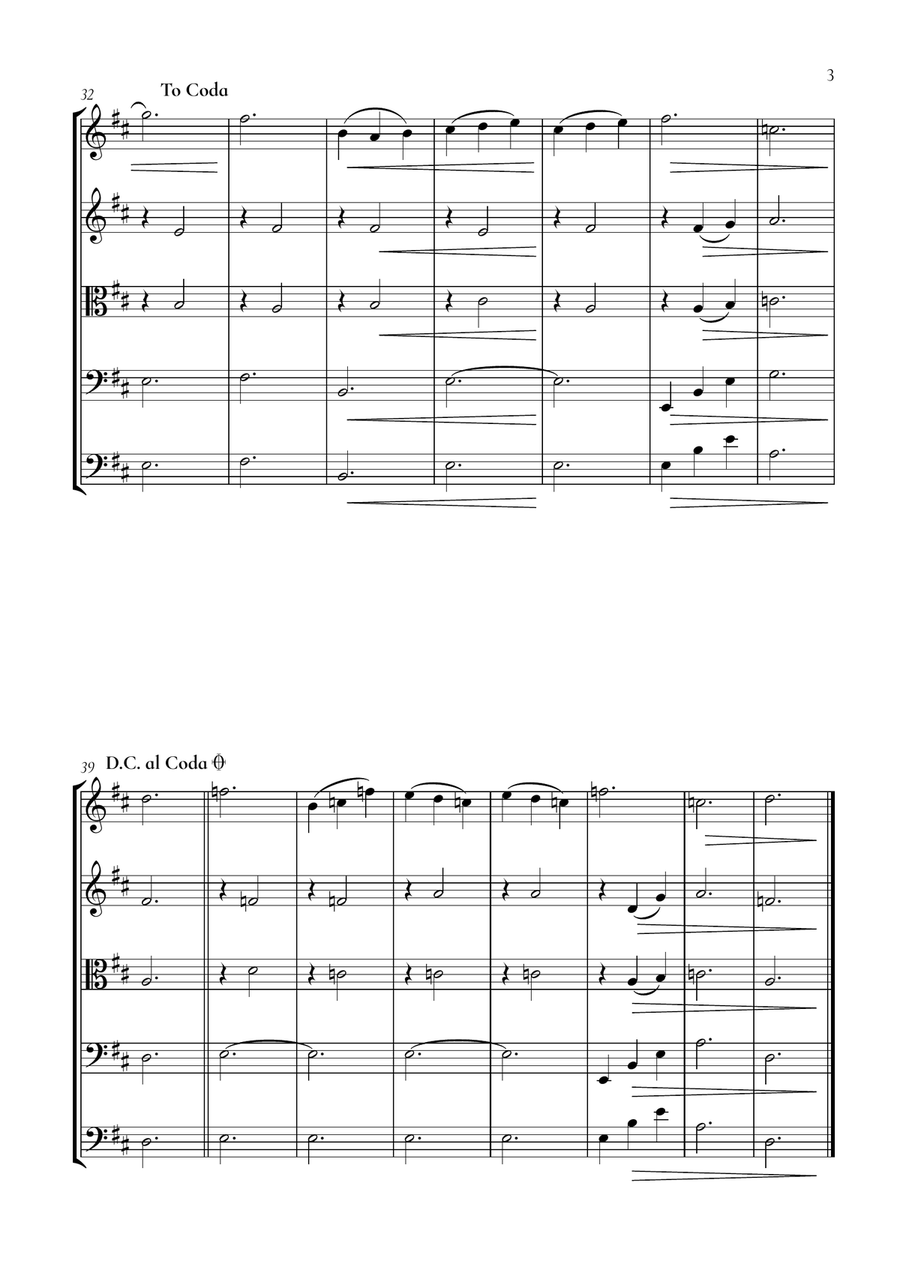 Gymnopédie No. 1 Gymnopédie No. 1 String Orchestra scores gallery preview page 3