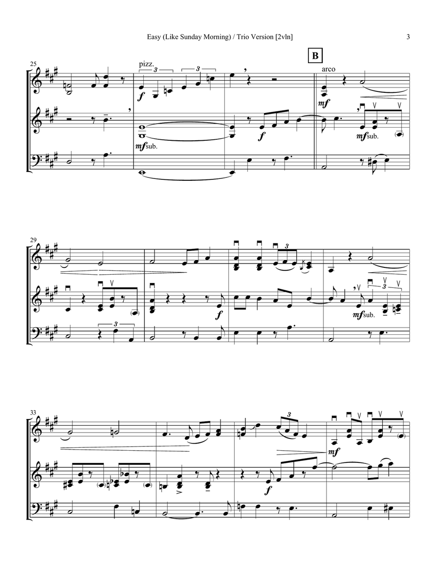 Easy String Trio scores gallery preview page 3