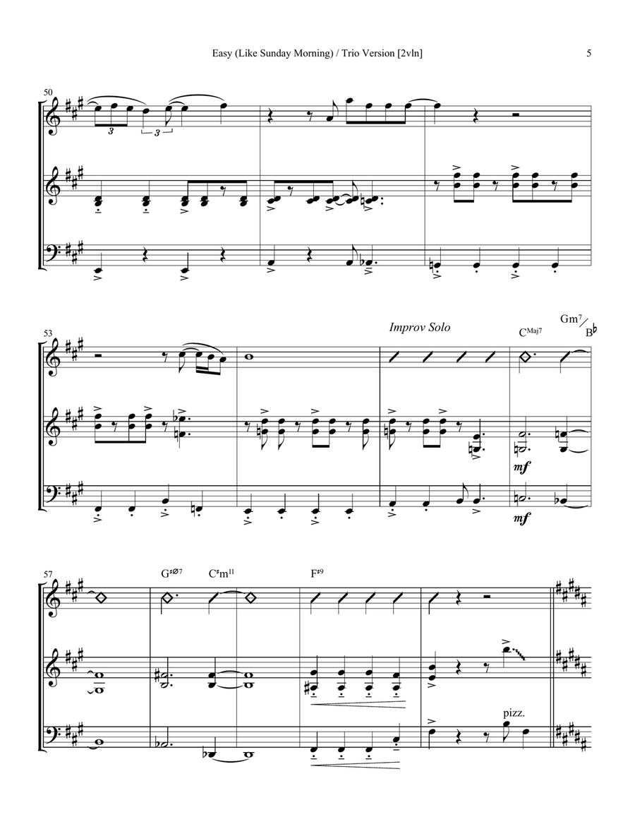 Easy String Trio scores gallery preview page 5