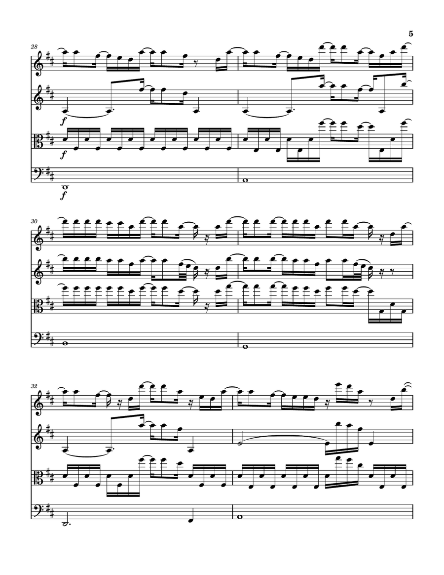 The Truth The Truth String Quartet scores gallery preview page 6