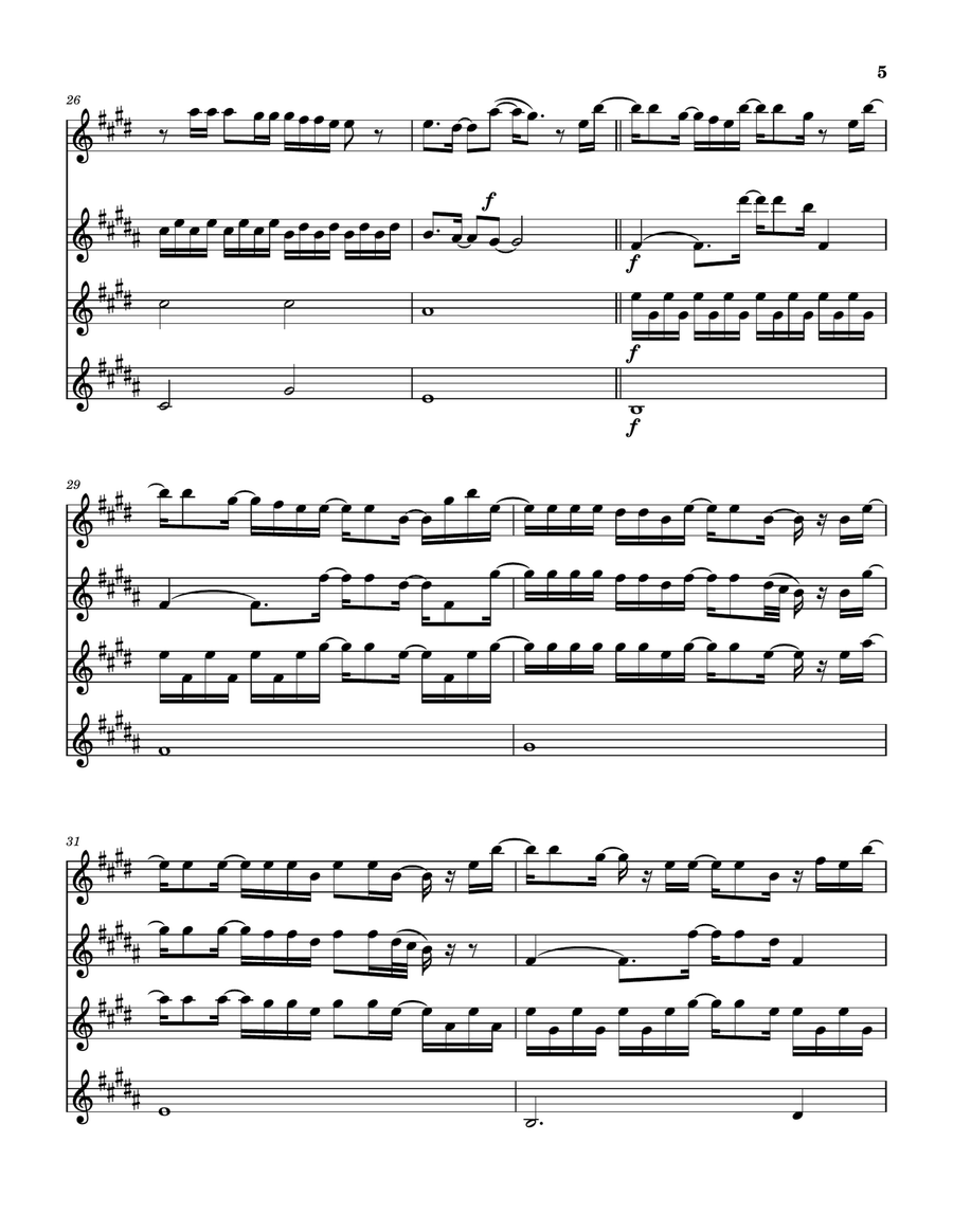 The Truth The Truth Saxophone Quartet scores gallery preview page 6