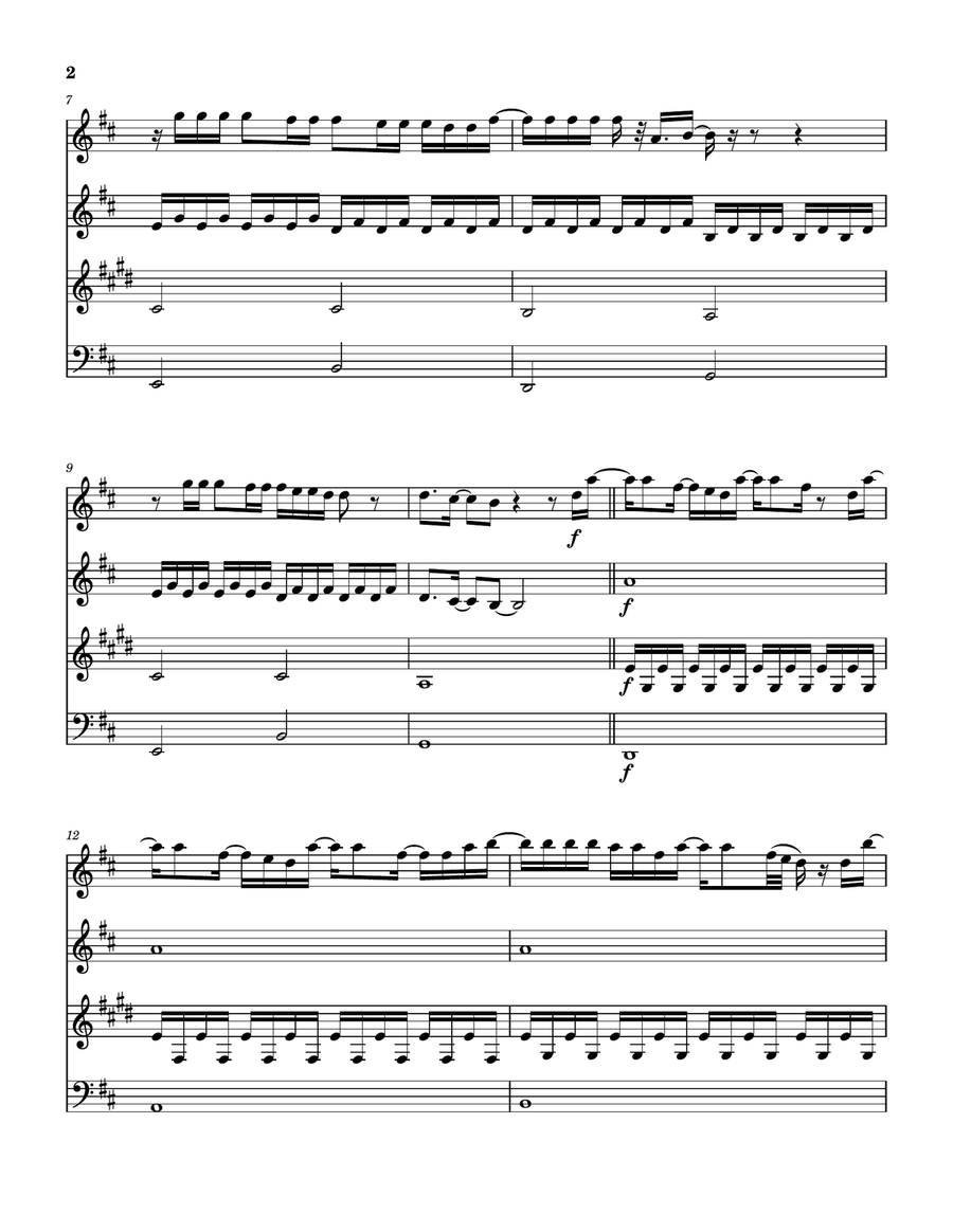 The Truth The Truth Woodwind Quartet scores gallery preview page 3