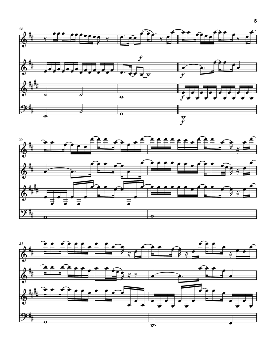 The Truth The Truth Woodwind Quartet scores gallery preview page 6