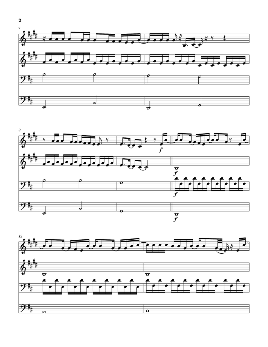 The Truth The Truth Brass Quartet scores gallery preview page 3