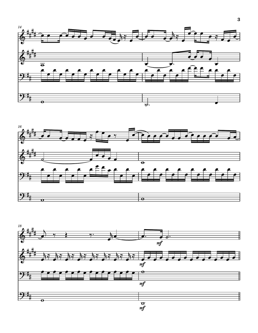 The Truth The Truth Brass Quartet scores gallery preview page 4