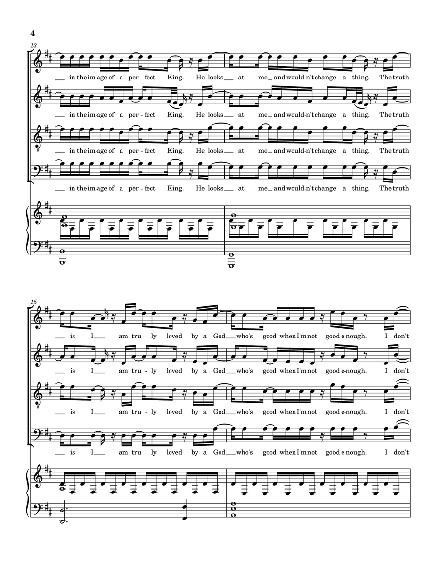 The Truth The Truth 4-Part scores gallery preview page 5