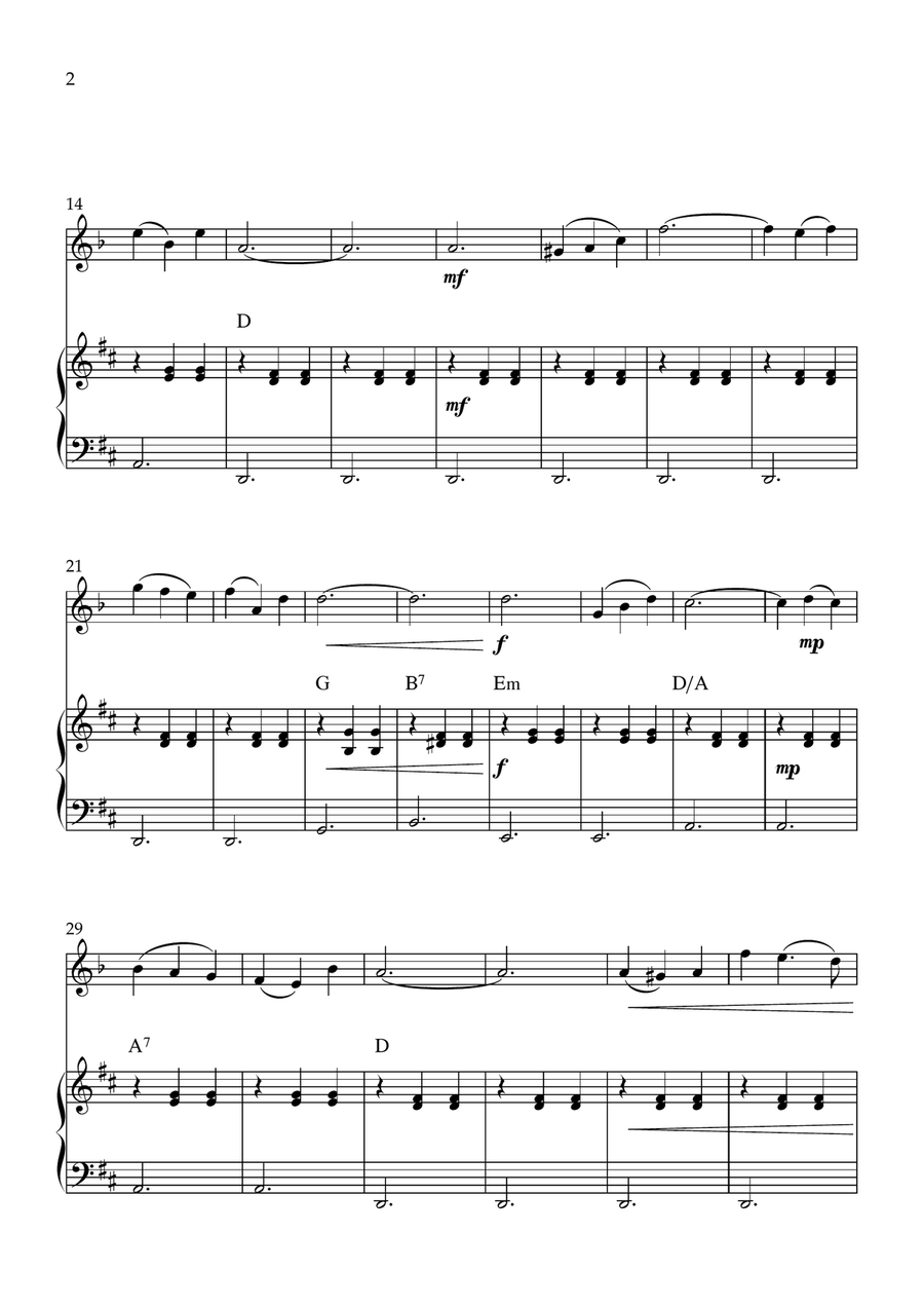 Sobre Las Olas (Over The Waves) A Clarinet scores gallery preview page 2