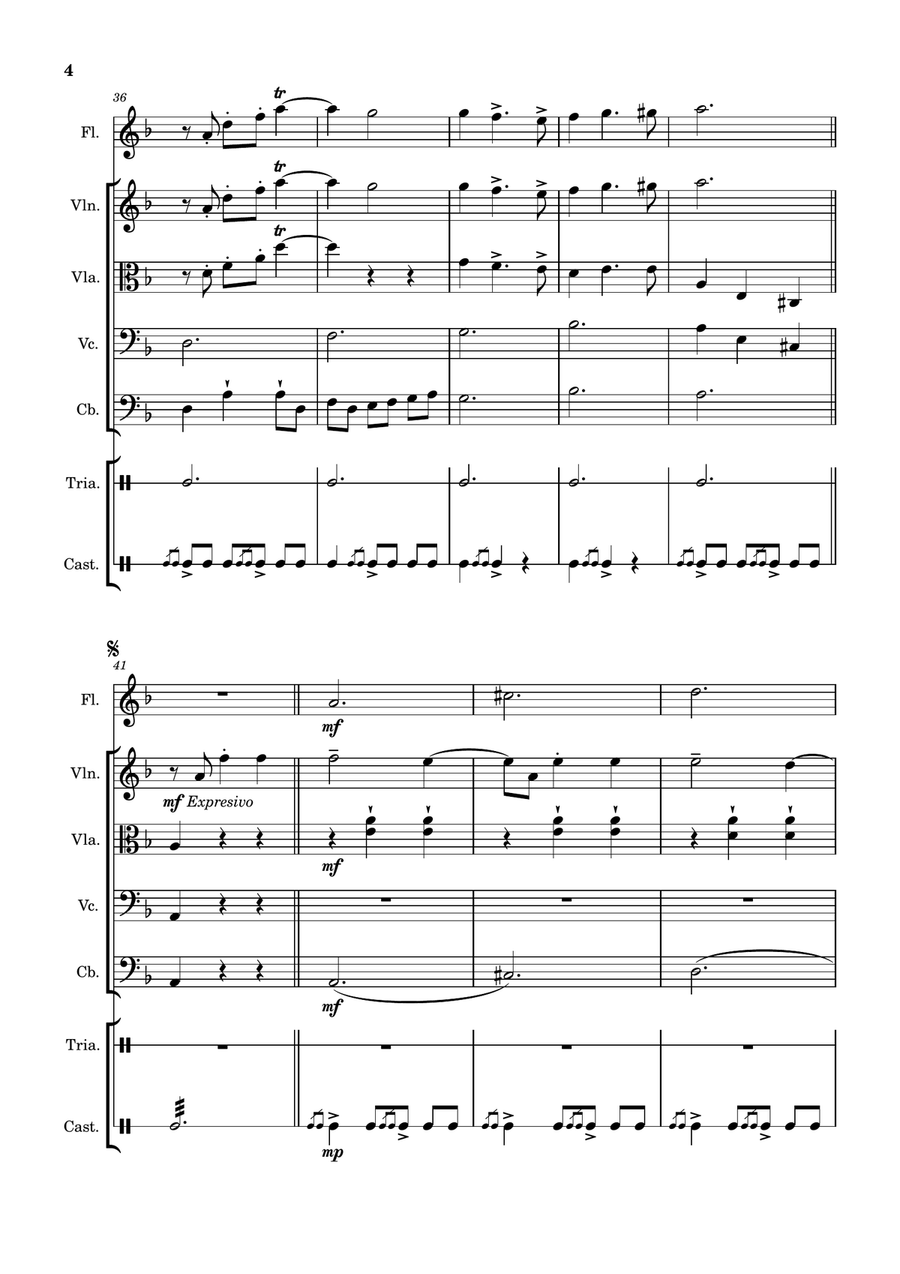 Peruvian Waltz - La Idolatría Small Ensemble scores gallery preview page 4