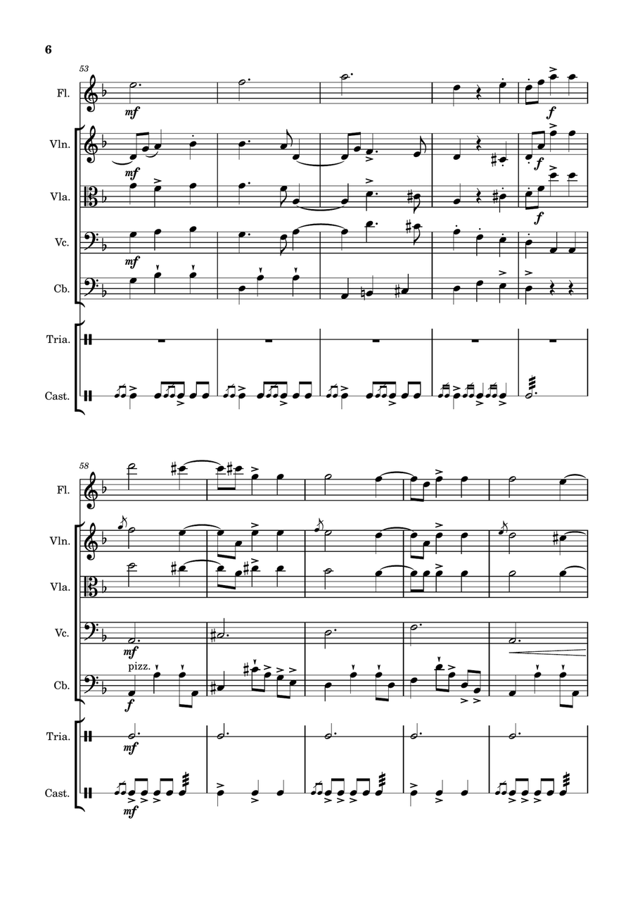 Peruvian Waltz - La Idolatría Small Ensemble scores gallery preview page 6