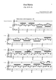 Ave Maria by F. Schubert – Arranged for S. Sax and Piano