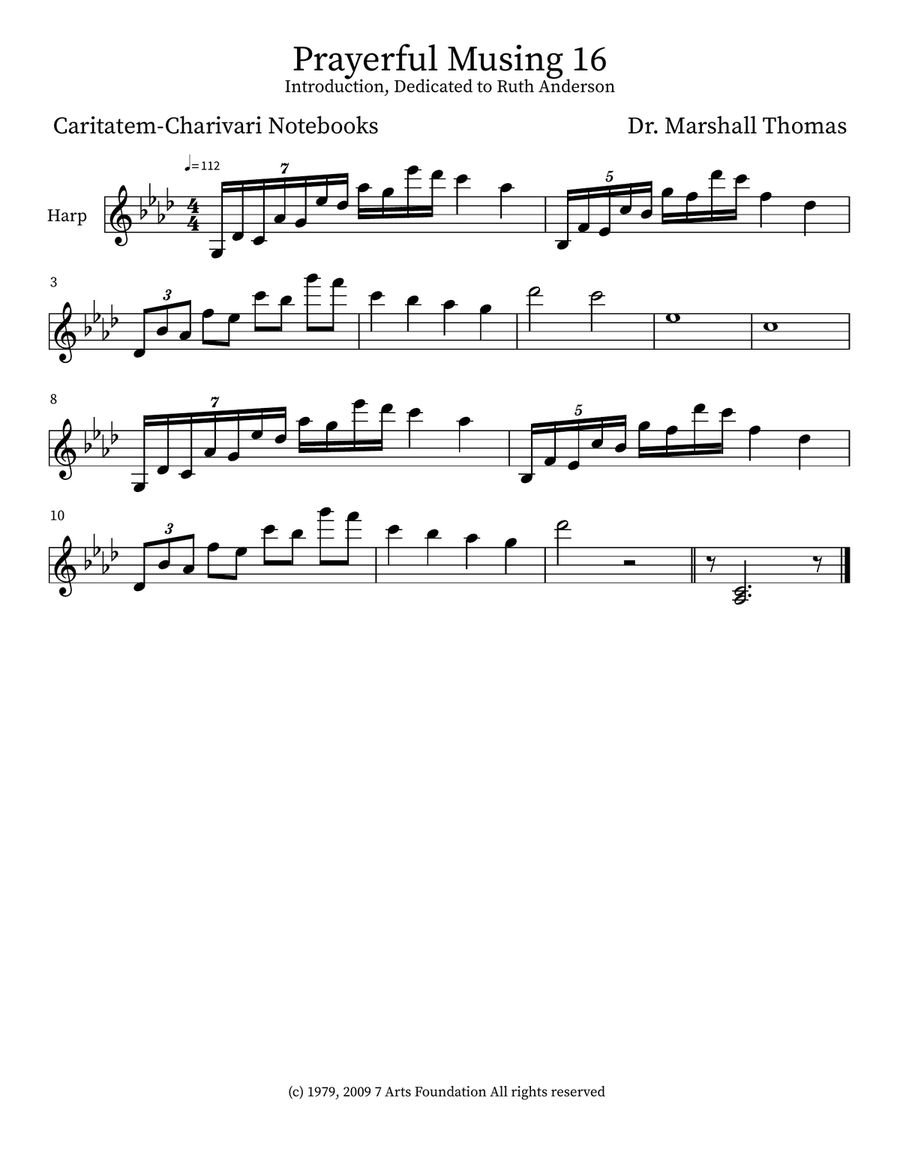 Prayerful Musing 16 Prayerful Musing 16 Small Ensemble scores gallery preview page 4