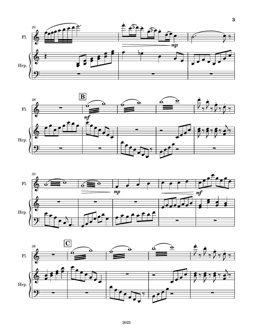 Tranquil Waters Tranquil Waters Flute scores gallery preview page 3