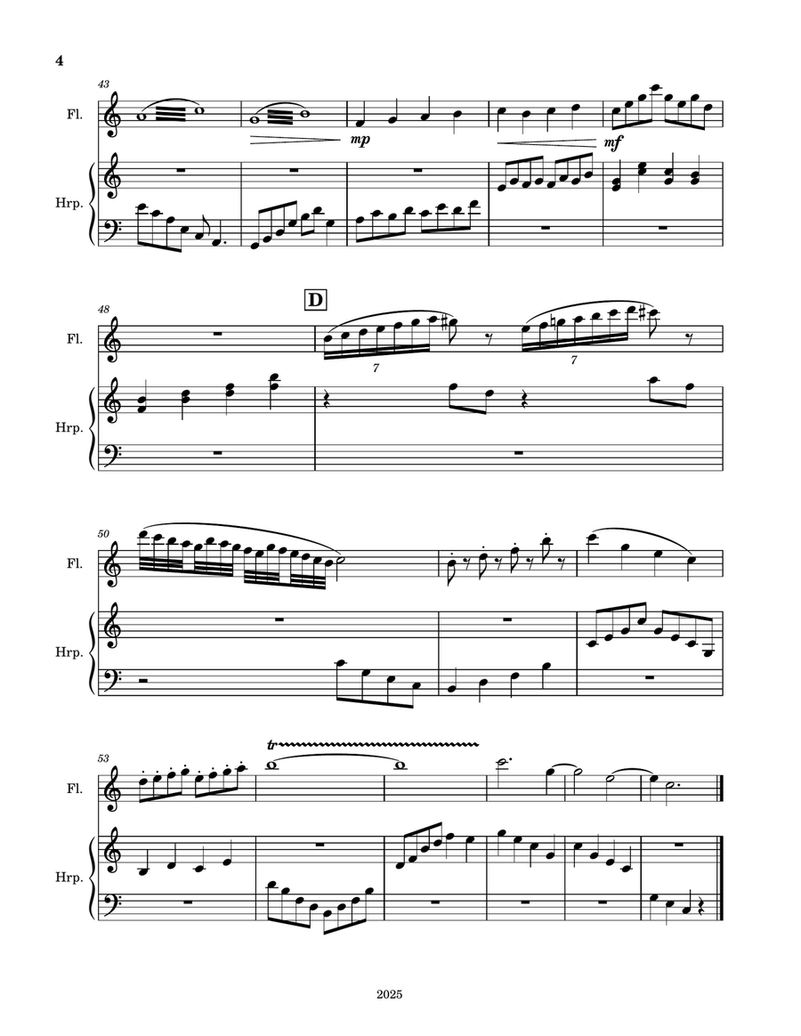 Tranquil Waters Tranquil Waters Flute scores gallery preview page 4