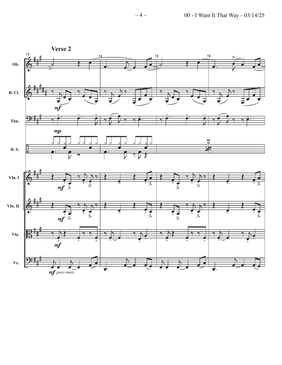I Want It That Way Large Ensemble scores gallery preview page 4