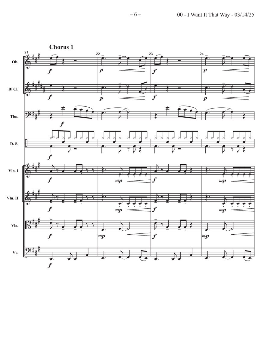 I Want It That Way Large Ensemble scores gallery preview page 6