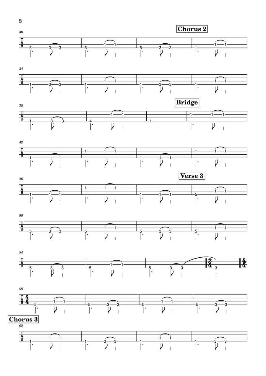 Ironic Ironic Acoustic Guitar scores gallery preview page 2