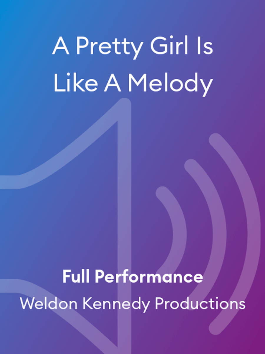 A Pretty Girl Is Like A Melody Performance MP3 scores gallery preview page 1