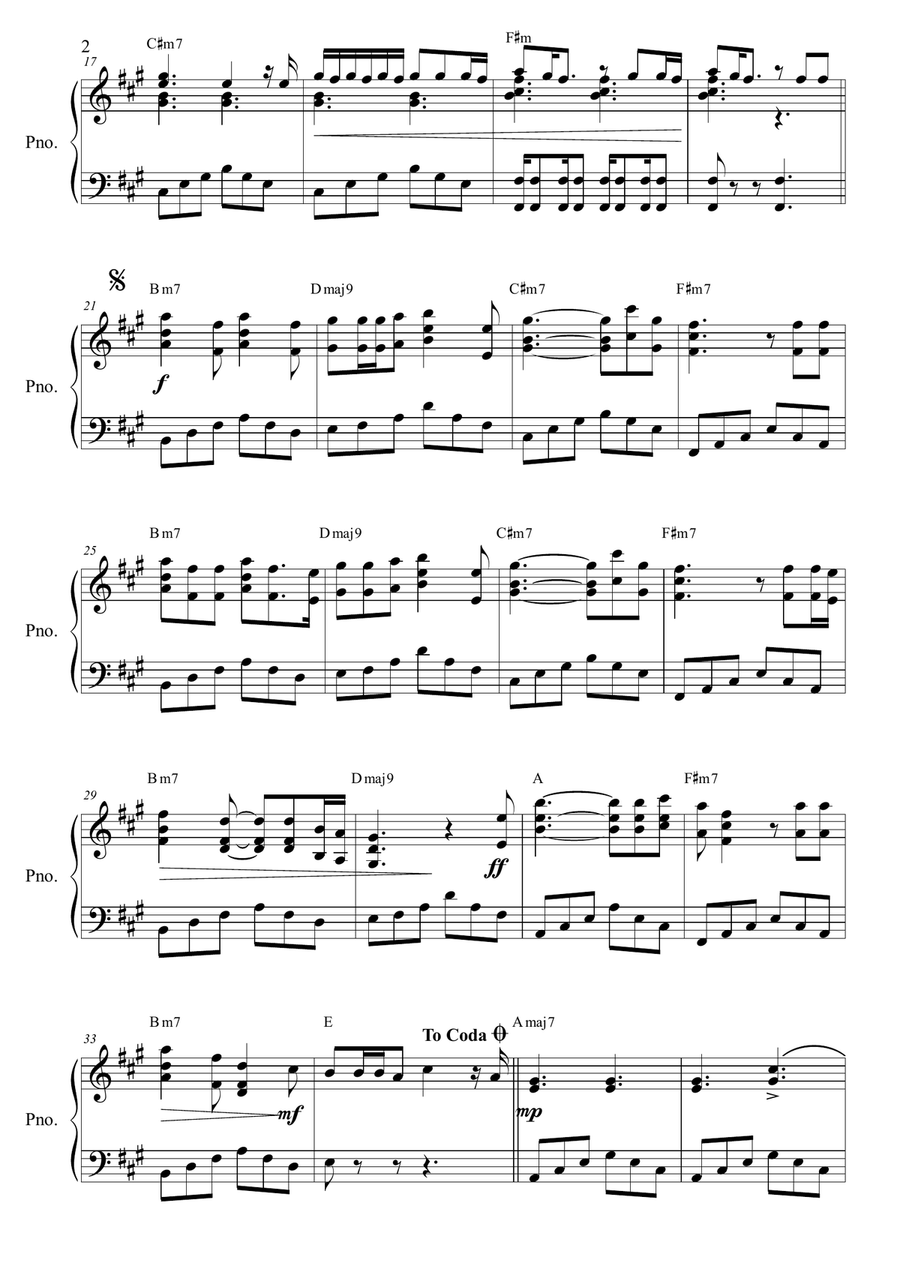 Die With A Smile Die With A Smile Acoustic Guitar scores gallery preview page 2
