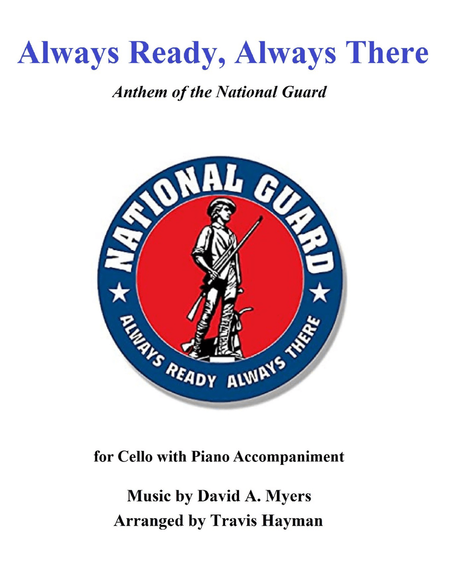 Always Ready, Always There - for Cello with Piano Accompaniment Piano scores gallery preview page 1