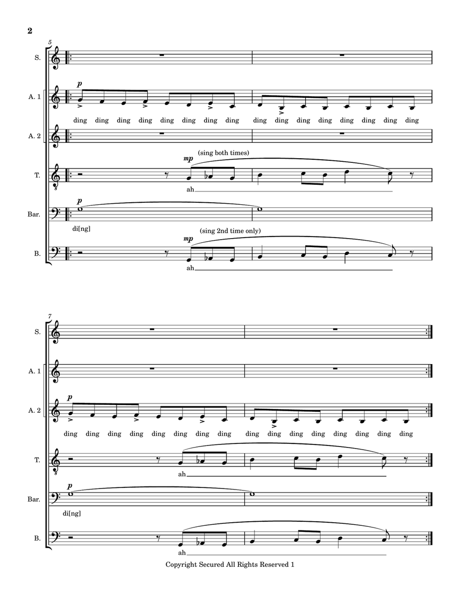 Thunderstruck Divisi scores gallery preview page 2