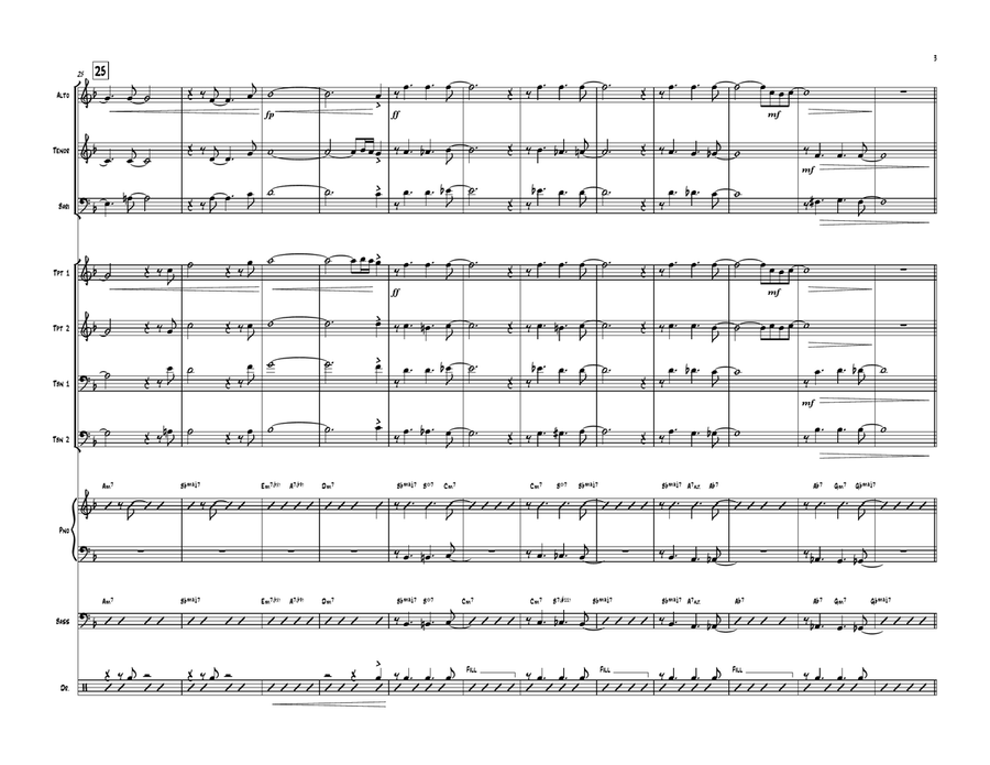 Beatrice Beatrice Jazz Ensemble scores gallery preview page 3