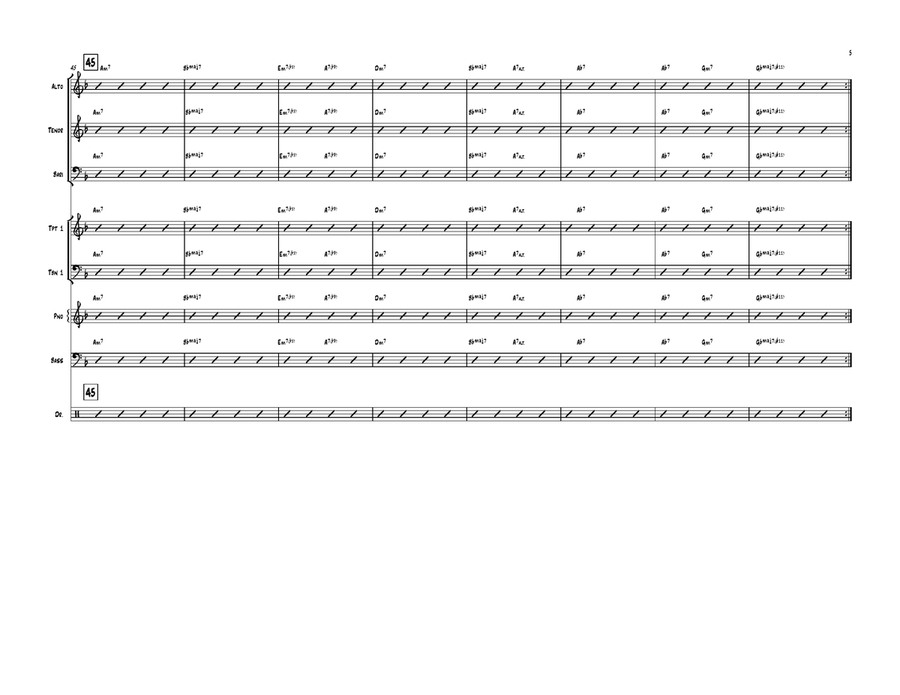 Beatrice Beatrice Jazz Ensemble scores gallery preview page 5