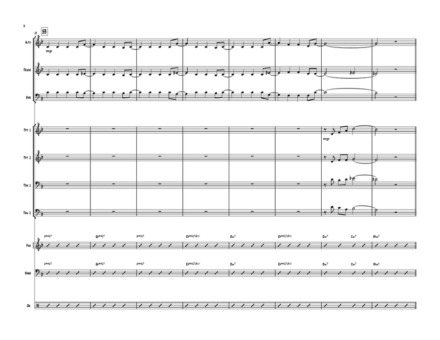 Beatrice Beatrice Jazz Ensemble scores gallery preview page 6