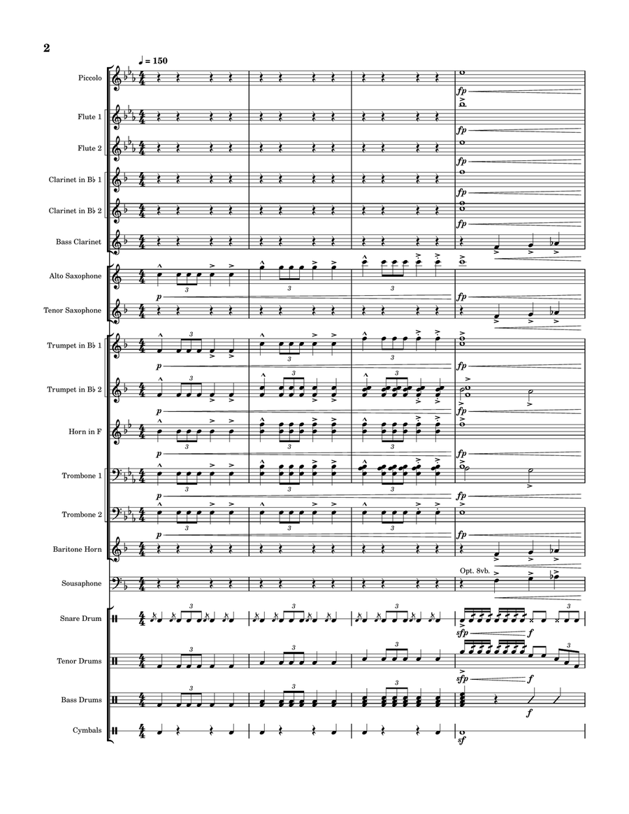 Industry Baby Industry Baby Marching Band scores gallery preview page 2
