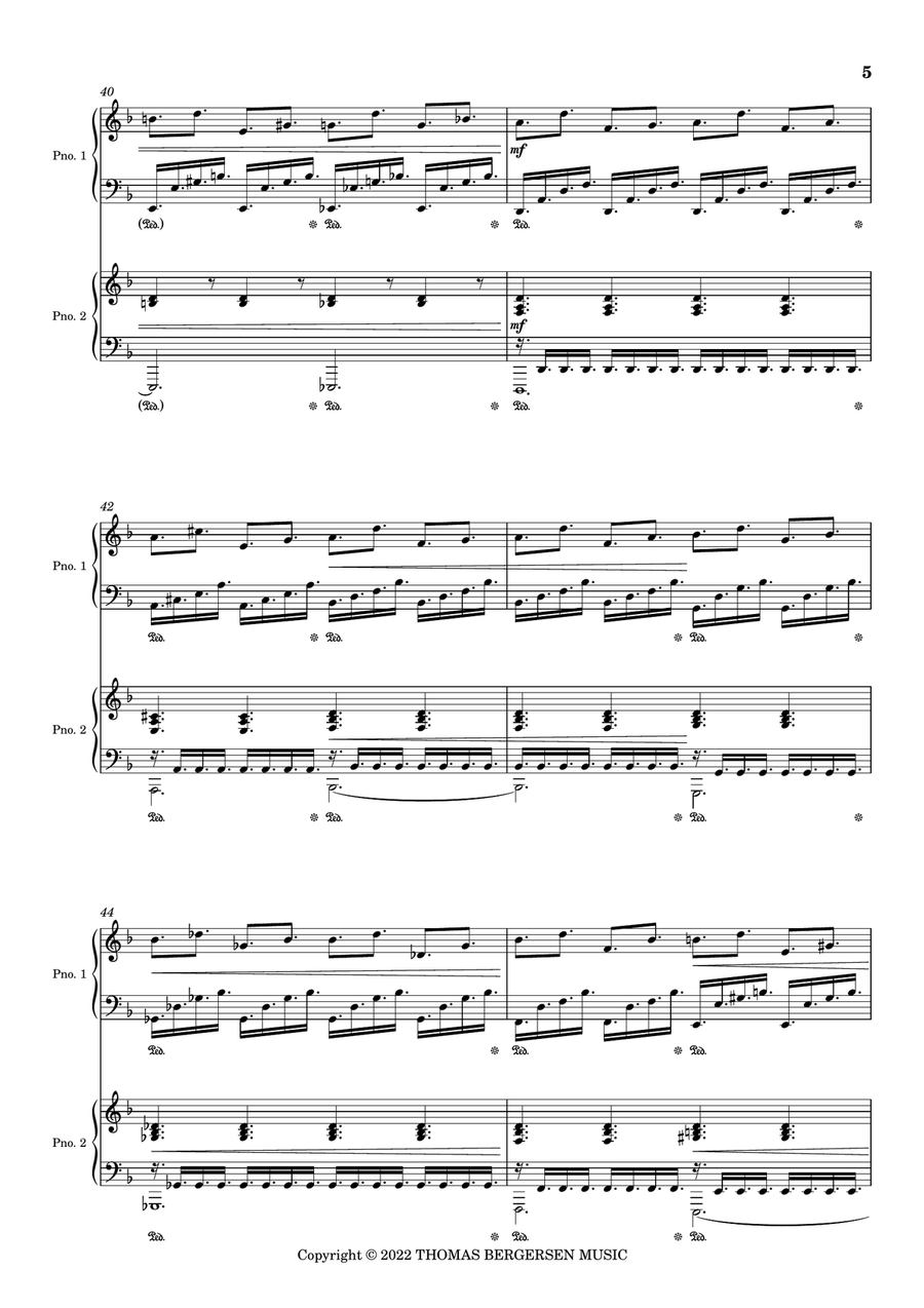 Made Of Fire Piano Duet scores gallery preview page 5