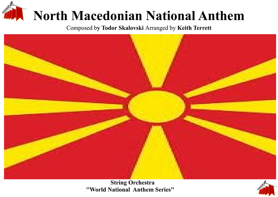 North Macedonian National Anthem for String Orchestra String Orchestra scores gallery preview page 1