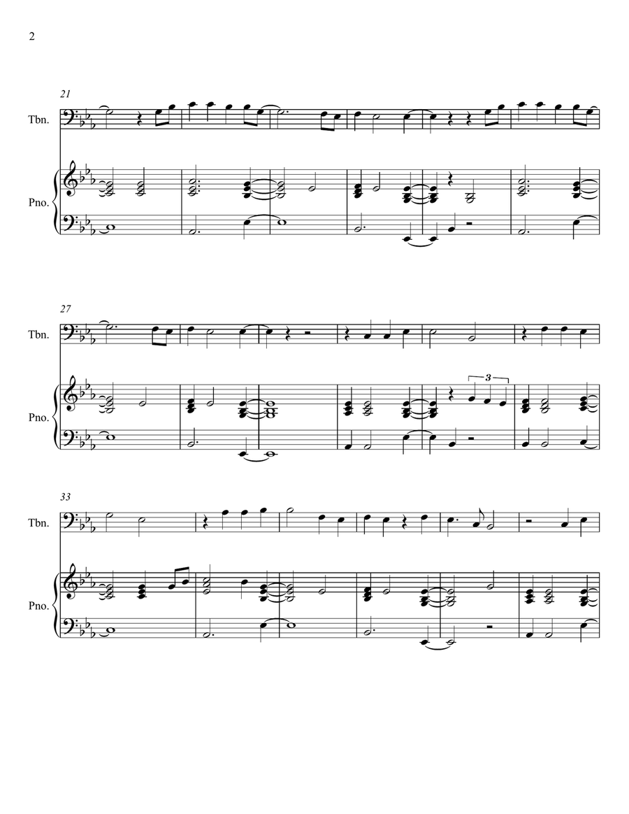 These Days These Days Piano scores gallery preview page 2
