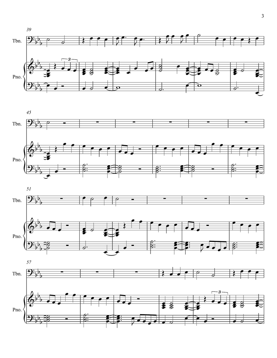 These Days These Days Piano scores gallery preview page 3