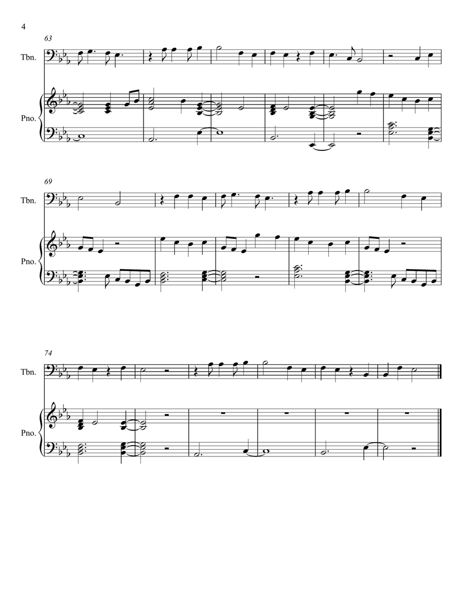 These Days These Days Piano scores gallery preview page 4