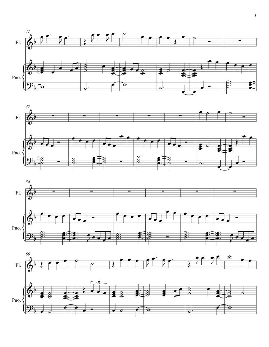 These Days These Days Flute Solo scores gallery preview page 3