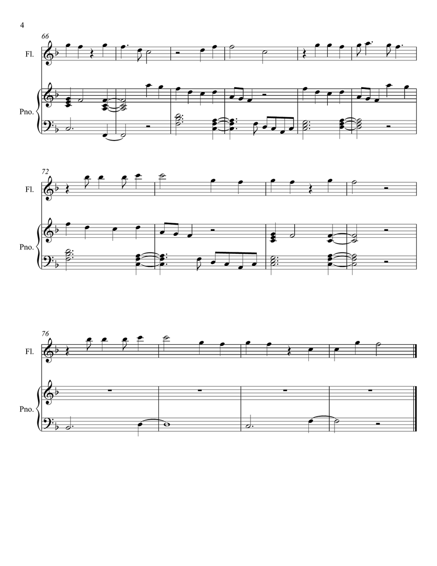 These Days These Days Flute Solo scores gallery preview page 4